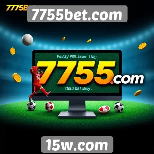 Acessibilidade e design do site 7755bet.com